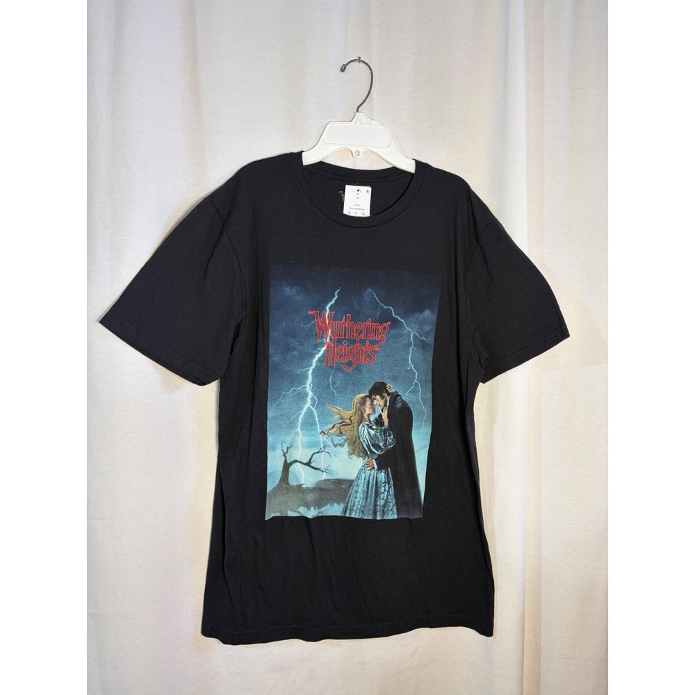 Hybrid Apparel Wuthering Heights Graphic T-Shirt Black Medium 2JWPJ1569 NWT
